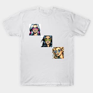 Volti di Donna 11 | Female faces 11 T-Shirt